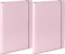 2x Teczka skrzydłowa z gumką VauPe, A4, 40mm,  pastelowy różowy