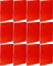 12x Teczka skrzydłowa z gumką VauPe, A4, 40mm, czerwony