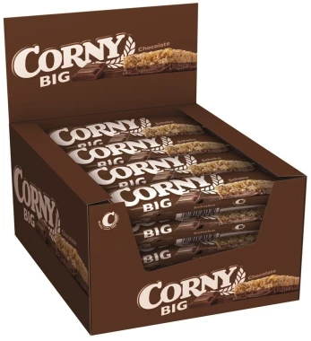 24x Baton zbożowy Corny Big z mleczną czekoladą, 50g