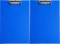 2x Podkład do pisania D.Rect (clipboard), A4, niebieski