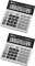 2x Kalkulator biurowy Eleven SDC-368, 12 cyfr, biało-czarny
