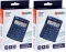 2x Kalkulator biurowy Eleven SDC-810NRNVE, 10 cyfr, granatowy