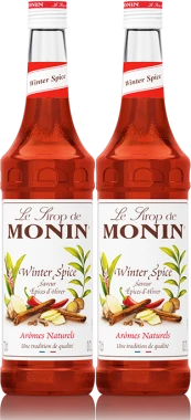 2x Syrop Monin Winter Spice, 700ml