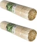 2x Patyczki do szaszłyków Papstar Pure, bambus, 25cm, 250 sztuk
