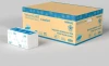 12x Ręcznik papierowy Velvet Care Professional, dwuwarstwowy, w składce ZZ, 23x23cm, 150 składek, biały