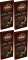 4x Czekolada Premium Gorzka 70% cocoa, cząstki miętowe, 100g