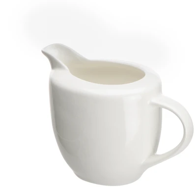 2x Dzbanek do mleka Altom Design Regular, 280ml, porcelana, kremowy