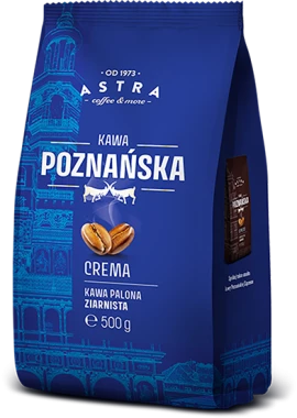 2x Kawa ziarnista Poznańska Crema, 500g
