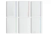 50x Teczka tekturowa z gumką Barbara, A4, 250g, biały