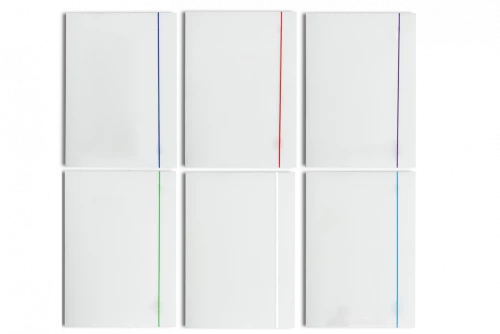 50x Teczka tekturowa z gumką Barbara, A4, 250g, biały