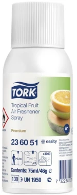 2x Odświeżacz powietrza Tork 236051 Tropical Fruit, owoce tropikalne, 75ml