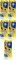 5x Kredki ołówkowe trójkątne Astra Jumbo, z temperówką, 12 sztuk, mix kolorów