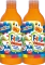2x Farba plakatowa Bambino, w butelce, 500ml, pomarańczowy