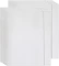 10x Teczka z gumką Interdruk, A4 +, papier kredowy, 300g/m2, biały
