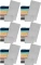 6x Ręcznik Reis Egypt, bawełna frotte, 70x140cm, 500g/m2, jasnoszary