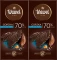 2x Czekolada Premium Gorzka 70% cocoa, karmel & sól morska, 100g