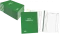 6x Teczka do akt osobowych Warta, A4, z bindą wewnętrzną, niezadrukowana, ABCDE, zielony