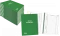 10x Teczka do akt osobowych Warta, A4, z bindą wewnętrzną, niezadrukowana, ABCDE, zielony