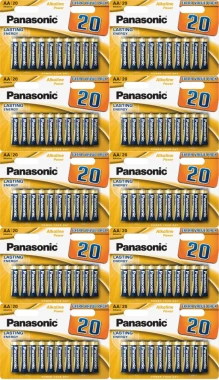 10x Bateria alkaliczna Panasonic Alkaline Power, AA, 1.5V, LR6, 20 sztuk