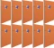 10x Blok biurowy w kratkę Oxford Everyday, A5, 80 kartek, pomarańczowy