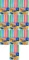 10x Bibuła marszczona Astra Astrapap, 200x25cm, 10 sztuk, mix kolorów pastelowych