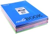 15x Brulion w kratkę Office Products, A4, twarda oprawa, 96 kartek, mix kolorów