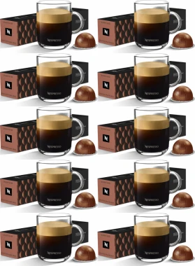 10x Kawa w kapsułkach Nespresso Barista Creations Roasted Hazelnut (Hazelino Muffin), 10 sztuk