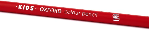 12x Kredki ołówkowe Oxford Kids, w tubie, 12 sztuk, mix kolorów
