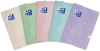 5x Zeszyt w kratkę Oxford Touch Pastel, A4, miękka oprawa, 60 kartek, mix kolorów pastelowych
