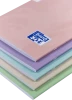 5x Zeszyt w linie Oxford Touch Pastel, A5, miękka oprawa, 32 kartki, mix kolorów pastelowych