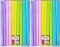 2x Bibuła marszczona Happy Color Pastel, 200x25 cm, 10 sztuk, mix kolorów
