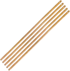 5x Trzonek bambusowy Eco Natural by York, 120cm