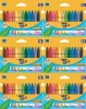 6x Kredki świecowe BIC Kids Plastidecor Triangle, 12 sztuk, mix kolorów