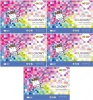 5x Blok rysunkowy kolorowy Happy Color, A4, 15 kartek, mix kolorów
