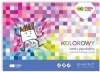 10x Blok rysunkowy kolorowy Happy Color, A4, 15 kartek, mix kolorów