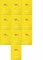 10x Zeszyt przedmiotowy w kratkę Herlitz ECO J. Niemiecki, A5, miękka oprawa, 60 kartek, żółty