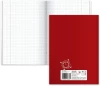 20x Zeszyt przedmiotowy w kratkę Herlitz Historia, A5, miękka oprawa, 60 kartek, czerwony ciemny