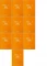 10x Zeszyt przedmiotowy w kratkę Herlitz Fizyka, A5, miękka oprawa, 60 kartek, pomarańczowy