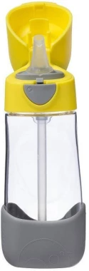 2x Butelka tritanowa ze słomką  B.Box 450 ml Lemon Sherbet