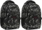 2x Plecak szkolny BackUP 5 model A 39, czterokomorowy, 26l, 42x30x20cm, czarny