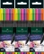 3x Cienkopis Faber Castell Grip, 0.4mm, 5 sztuk, mix kolorów neonowych