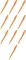 10x Pisak pędzelkowy do kaligrafii Pentel Brush Sign Pen SES15C, 2.07mm, pomarańczowy