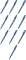 10x Pisak pędzelkowy do kaligrafii Pentel Brush Sign Pen SES15C, 2.07mm, niebieski