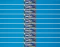 10x Bibuła marszczona Bambino, 200x50cm, niebieski