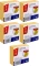 5x Karteczki samoprzylepne MemoBe, 75x75mm, 300 karteczek, żółty