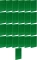 25x Teczka kartonowa z gumką Barbara, A4, 3mm, zielony