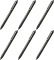 6x Długopis automatyczny Pentel iZee, 0.7mm, czarny