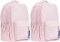 2x Plecak szkolny Oxford Touch Esse, trzykomorowy, 26l, różowy