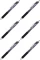 6x Długopis żelowy MemoBe Smoothy, 0.5mm, czarny