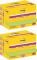 2x Karteczki samoprzylepne Post-it Super Sticky paleta Carnival, 47.6x47.6mm, 12x90 karteczek, mix kolorów